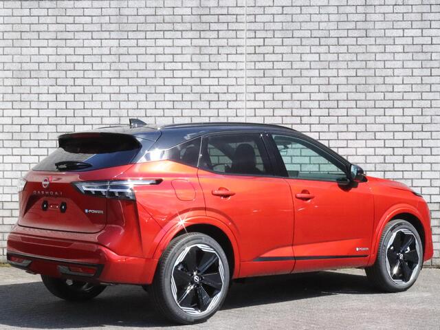 Nissan QASHQAI 1.5 e-Power 190 N-Design Nú met ¤ 7.525,- voordeel van ¤ 47.520-, vóór ¤ 39.995,- incl. BTW/BPM