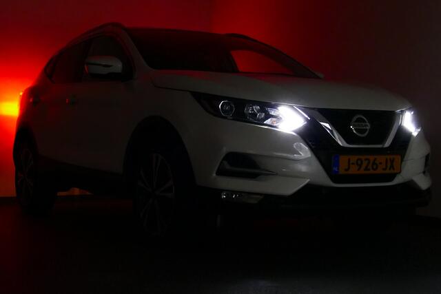 Nissan QASHQAI 1.3 DIG-T N-Connecta 1-Eig. Wit Parelmoer, Panodak, 360 Camera, 18"LMV, Haak 1300kg