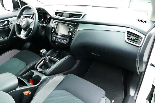 Nissan QASHQAI 1.3 DIG-T N-Connecta 1-Eig. Wit Parelmoer, Panodak, 360 Camera, 18"LMV, Haak 1300kg