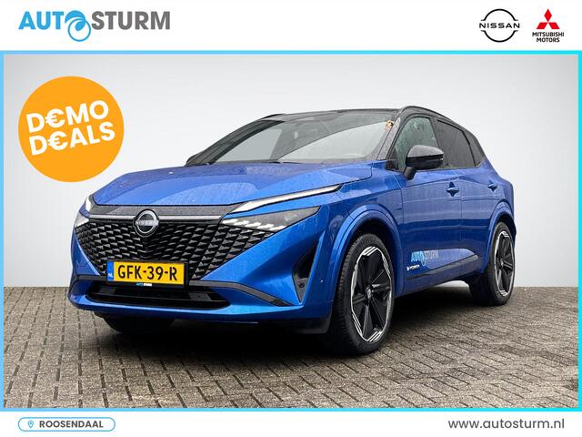 Nissan QASHQAI 1.5 e-Power N-Design Full Options | Panoramadak | Stuur- + Stoelverwarming | 20'' Velgen | 360° Camera | Head-Up Display | Geheugenstoel | Rijklaarprijs!