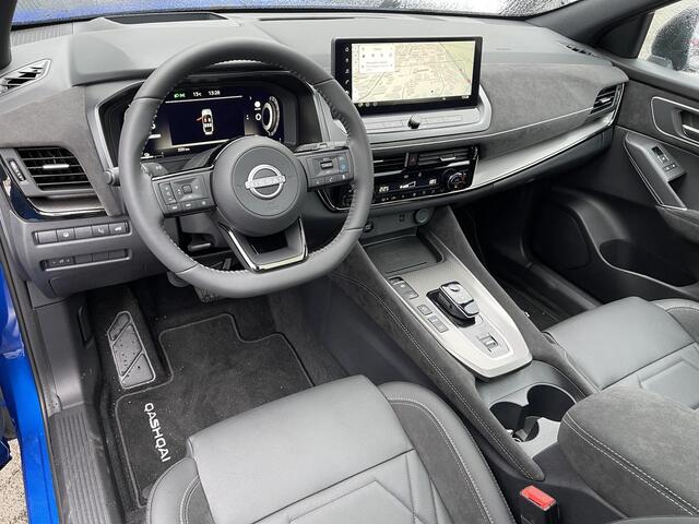 Nissan QASHQAI 1.5 e-Power N-Design Full Options | Panoramadak | Stuur- + Stoelverwarming | 20'' Velgen | 360° Camera | Head-Up Display | Geheugenstoel | Rijklaarprijs!