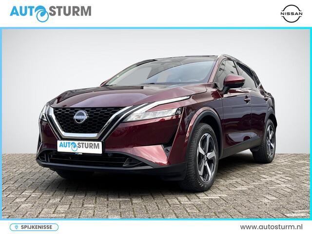 Nissan QASHQAI 1.3 MHEV N-Connecta Design Pack | Panoramadak | Navigatie | 360° Camera | Adapt. Cruise Control | Digitaal Instrumentenpaneel | Rijklaarprijs!