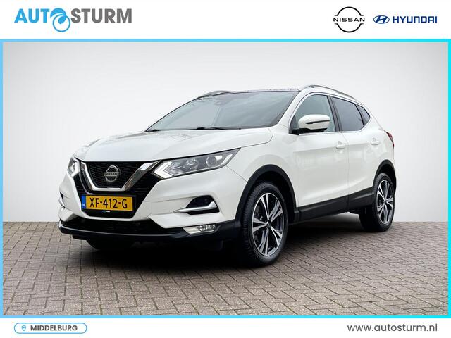 Nissan QASHQAI 1.2 N-Connecta Design Pack | Trekhaak | Panoramadak | Navigatie | 360° Camera | Keyless Entry | Cruise & Climate Control | Rijklaarprijs!