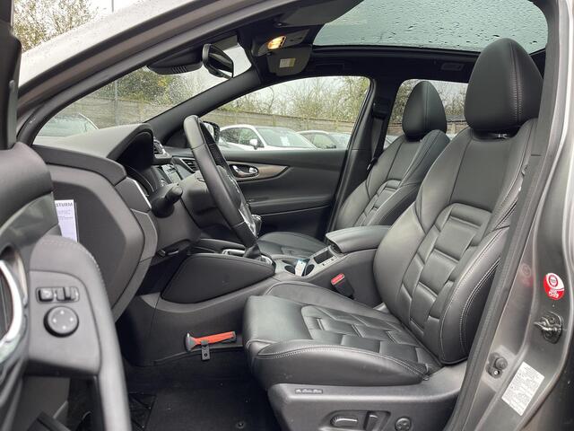 Nissan QASHQAI 1.2 Tekna + | Panoramadak | Nappa Leder | BOSE Audio | Geheugenstoel | 360° Camera | Stoelverwarming | Rijklaarprijs!