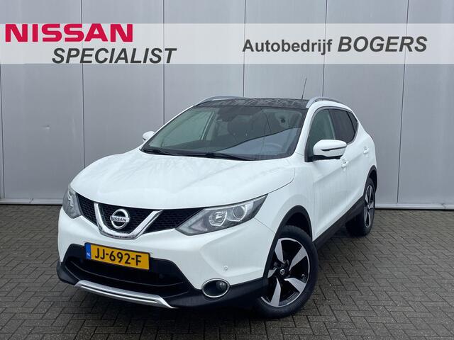 Nissan QASHQAI 1.6 N-Connecta Navigatie, Panoramadak, 360 Camera, Trekhaak, Climate Control, Cruise Control, 18"Lm