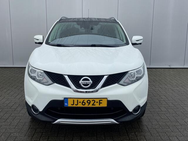 Nissan QASHQAI 1.6 N-Connecta Navigatie, Panoramadak, 360 Camera, Trekhaak, Climate Control, Cruise Control, 18"Lm