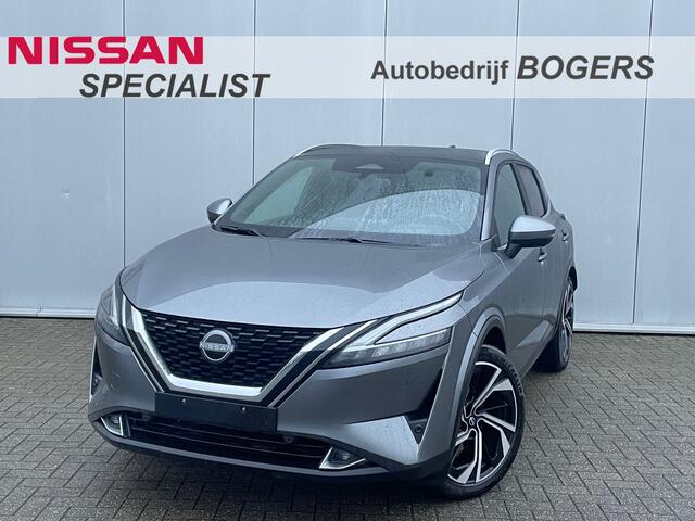 Nissan QASHQAI 1.3 MHEV Tekna Plus Automaat Navigatie, Panoramadak, Leder, 20"Lm, Pro-Pilot, LED, 360 Camera, Head Up Display