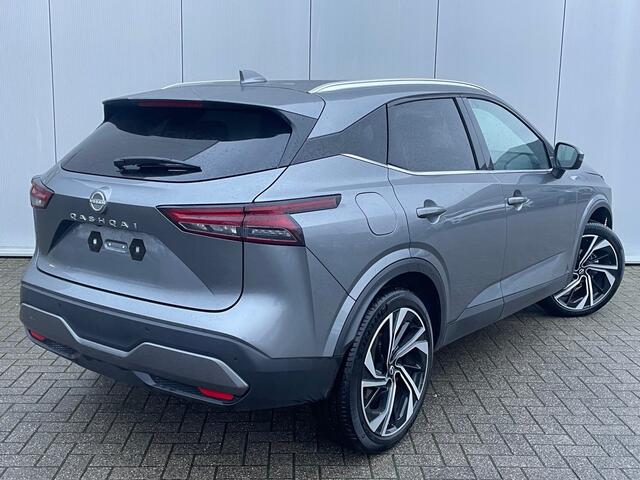 Nissan QASHQAI 1.3 MHEV Tekna Plus Automaat Navigatie, Panoramadak, Leder, 20"Lm, Pro-Pilot, LED, 360 Camera, Head Up Display