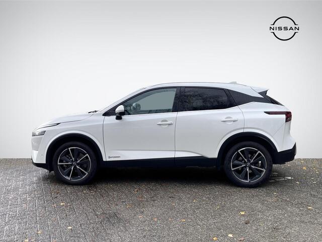 Nissan QASHQAI 1.5 e-Power Tekna Design + Cold Pack | Panoramadak | Head-Up Display | Stuur- + Stoelverwarming | Adapt. Cruise Control | Rijklaarprijs!