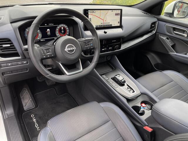 Nissan QASHQAI 1.5 e-Power Tekna Design + Cold Pack | Panoramadak | Head-Up Display | Stuur- + Stoelverwarming | Adapt. Cruise Control | Rijklaarprijs!