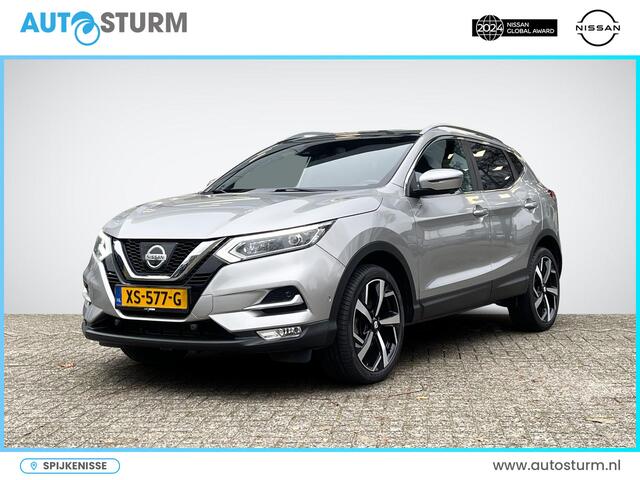 Nissan QASHQAI 1.2 Tekna + | Trekhaak | Panoramadak | BOSE Audio | Nappa Leder | 360° Camera | Geheugenstoel | Rijklaarprijs!
