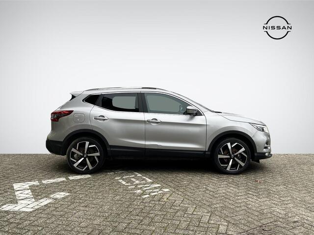 Nissan QASHQAI 1.2 Tekna + | Trekhaak | Panoramadak | BOSE Audio | Nappa Leder | 360° Camera | Geheugenstoel | Rijklaarprijs!