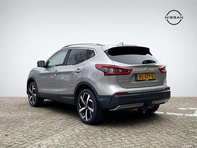 Nissan QASHQAI 1.2 Tekna + | Trekhaak | Panoramadak | BOSE Audio | Nappa Leder | 360° Camera | Geheugenstoel | Rijklaarprijs!