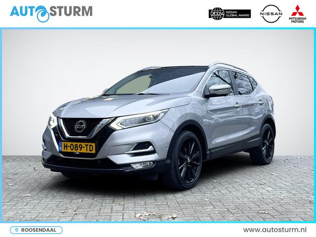 Nissan QASHQAI 1.3 DIG-T Tekna | Trekhaak | Panoramadak | Apple Carplay/Android Auto | Stoelverwarming | LED Koplampen | 360° Camera | Rijklaarprijs!