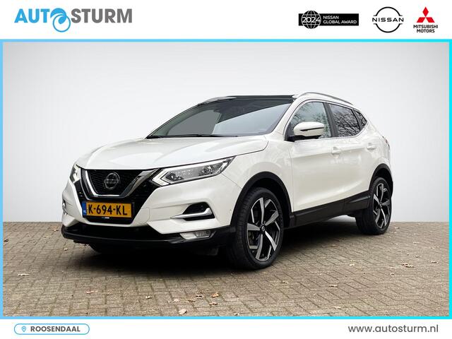 Nissan QASHQAI 1.3 DIG-T Tekna | Trekhaak | Panoramadak | Apple Carplay/Android Auto | Adapt. Cruise Control | Stoelverwarming | Rijklaarprijs!