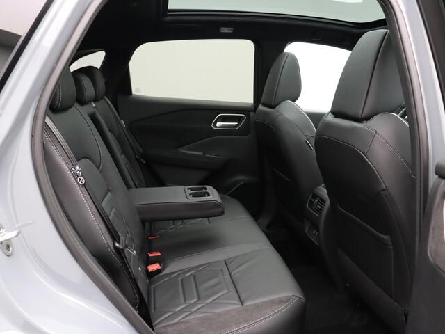 Nissan QASHQAI e-Power 190 1AT N-Design + Panoramisch glazen dak + Cold Pack | 12.3" TFT digitale cockpit | Audiosysteem met DAB, Apple Carplay & Android Auto, USB-aansluiting, stuurwielbediening en 6 luidsprekers | Blind Spot Warning & Intervention (BSW + BSI)