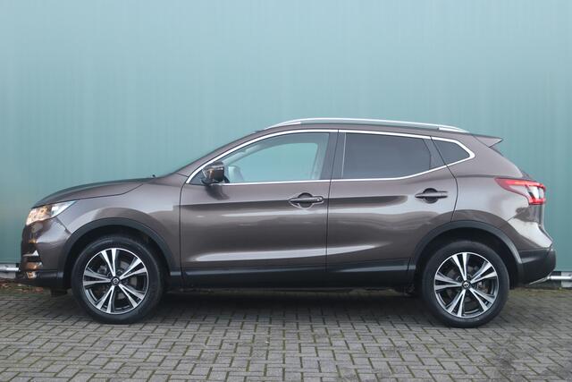 Nissan QASHQAI BWJ 2019 1.3 141 PK DIG-T N-Motion PANORAMADAK / 360 CAMERA / APPLE CARPLAY / ANDROID AUTO / CLIMA / NAVI / CRUISE / BLUETOOTH / LMV 18 INCH / PDC / MULTIFUNCT. STUUR