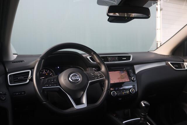 Nissan QASHQAI BWJ 2019 1.3 141 PK DIG-T N-Motion PANORAMADAK / 360 CAMERA / APPLE CARPLAY / ANDROID AUTO / CLIMA / NAVI / CRUISE / BLUETOOTH / LMV 18 INCH / PDC / MULTIFUNCT. STUUR