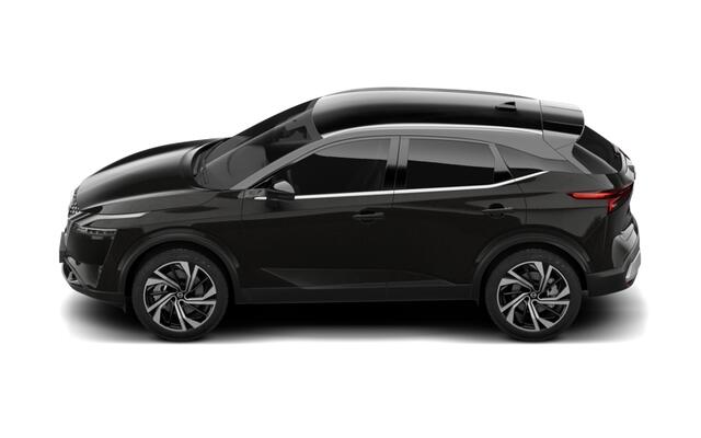 Nissan QASHQAI Mild-Hybrid 140 6MT N-Connecta + Panoramisch glazen dak + Cold Pack | 12.3" TFT digitale cockpit | Audiosysteem met DAB, Apple Carplay & Android Auto, USB-aansluiting, stuurwielbediening en 6 luidsprekers | Blind Spot Warning & Intervention (BSW + BSI)