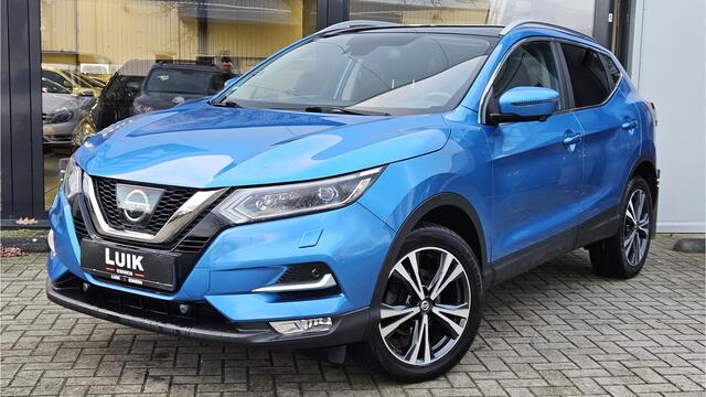 Nissan QASHQAI 1.2 N-Connecta + PANO DAK + KEYLESS + CAMERAS + NAVI + LED
