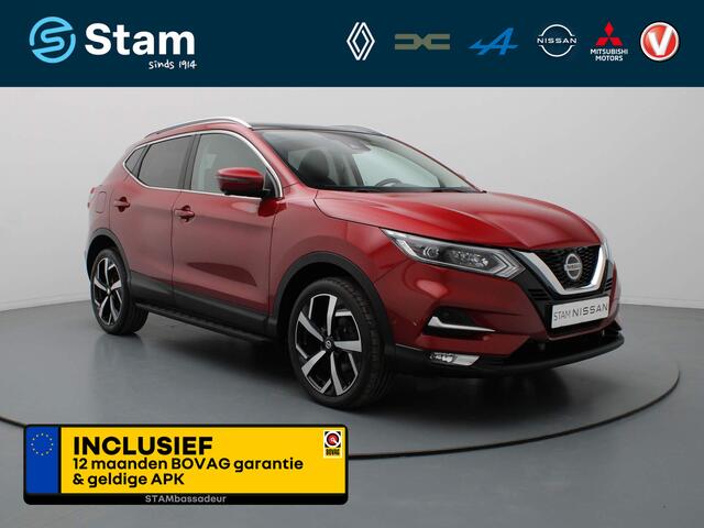 Nissan QASHQAI 160pk DIG-T Tekna AUTOMAAT 360° Camera | Climate | Navi | Panoramadak | Parksens. | Stoel-/voorruitverw.