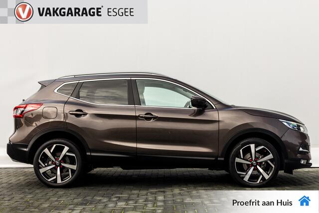 Nissan QASHQAI 1.2 116 PK Tekna + AUTOMAAT RIJKLAAR | Navigatie | 360 Camera | Panoramadak | 19 inch LMV | Leder | PDC V/A |