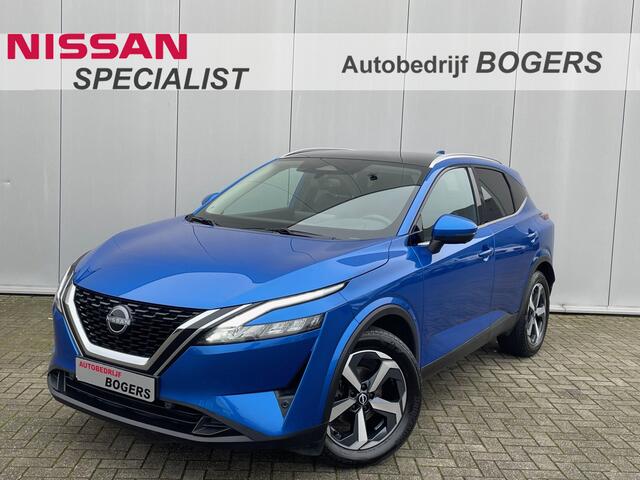 Nissan QASHQAI 1.3 MHEV N-Connecta Navigatie, Panoramadak, LED, Climate Control, 360 Camera, Adaptive Cruise Control, 18"Lm