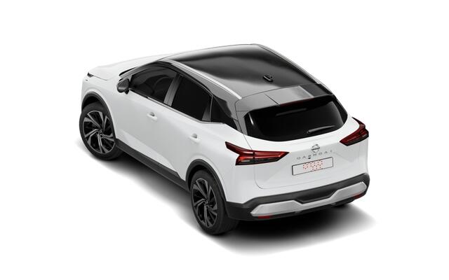 Nissan QASHQAI Mild-Hybrid 158 Xtronic Tekna Plus + Two Tone | 12.3" TFT digitale cockpit | Automatische achterklep met handsfree functie (voetsensor) | Blind Spot Warning & Intervention (BSW + BSI)