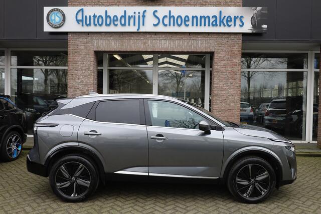 Nissan QASHQAI 1.3 MHEV Xtronic Tekna Plus ZGAN! PRO-PILOT LEER+MEMORY ACC 360-CAMERA RUIT/STUUR/STOELVERWARMING DAB CARPLAY SFEERVERLICHTING ELEK.ACHTERKLEP 19"LMV