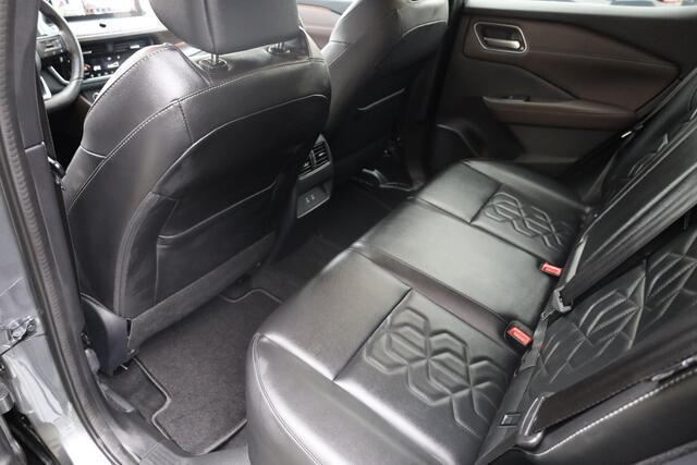 Nissan QASHQAI 1.3 MHEV Xtronic Tekna Plus ZGAN! PRO-PILOT LEER+MEMORY ACC 360-CAMERA RUIT/STUUR/STOELVERWARMING DAB CARPLAY SFEERVERLICHTING ELEK.ACHTERKLEP 19"LMV
