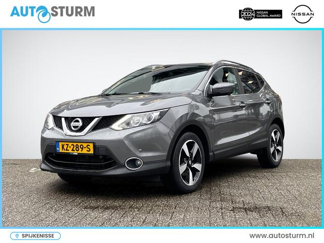 Nissan QASHQAI 1.2 N-Connecta Design Pack | Navigatie | Panoramadak | 360° Camera | Keyless Entry | Cruise & Climate Control | Rijklaarprijs!
