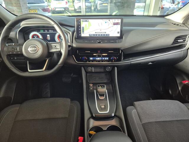 Nissan QASHQAI 1.3 MHEV Xtronic N-Connecta CARPLAY 360-CAMERA RUIT/STUUR/STOELVERWARMING DAB 18"LMV 2xKEYLESS DODEHOEK/VERKEERSBORDDETECTIE ENZ.