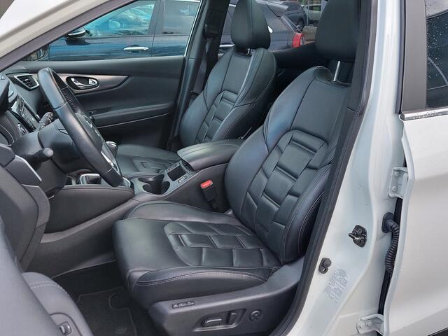 Nissan QASHQAI 1.2 DIG-T 116pk Tekna+ | Origineel NL | Navi | Bose Sound | Clima | Cruise | Leder+Verwarmd+Elek.Verstel | Panoramadak | Keyless Entry | Pdc V+A+Assist+360 Camera | Dodehoek+Rijstrooksensor