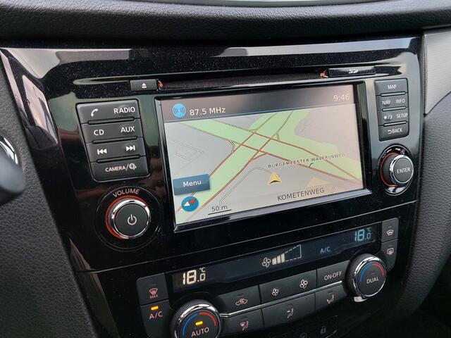 Nissan QASHQAI 1.2 DIG-T 116pk Tekna+ | Origineel NL | Navi | Bose Sound | Clima | Cruise | Leder+Verwarmd+Elek.Verstel | Panoramadak | Keyless Entry | Pdc V+A+Assist+360 Camera | Dodehoek+Rijstrooksensor