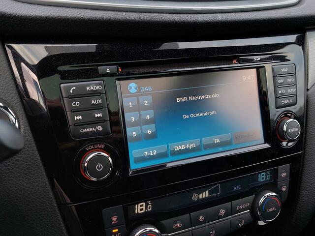 Nissan QASHQAI 1.2 DIG-T 116pk Tekna+ | Origineel NL | Navi | Bose Sound | Clima | Cruise | Leder+Verwarmd+Elek.Verstel | Panoramadak | Keyless Entry | Pdc V+A+Assist+360 Camera | Dodehoek+Rijstrooksensor