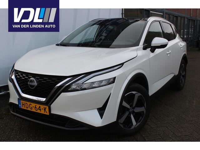 Nissan QASHQAI 1.3 MHEV Business Design 360 graden camera, Pano dak / AppleCarPlay/AndroidAuto, key-less, stoelverwarming,