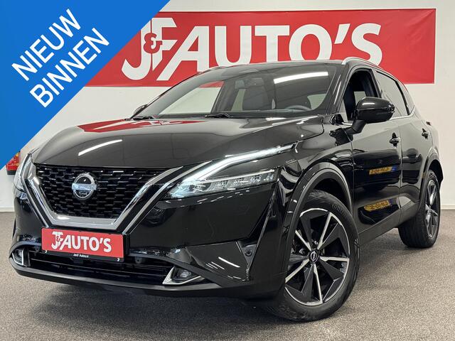 Nissan QASHQAI 1.3 MHEV Xtronic TEKNA, GROOT NAVIGATIE, CAMERA, PANORAMA, LEER