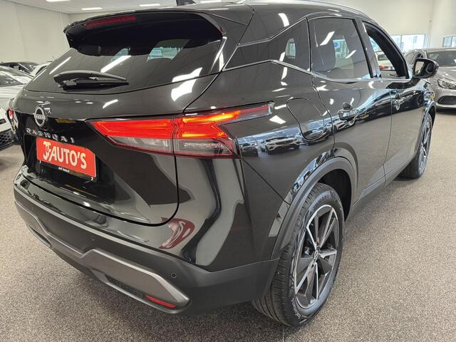 Nissan QASHQAI 1.3 MHEV Xtronic TEKNA, GROOT NAVIGATIE, CAMERA, PANORAMA, LEER