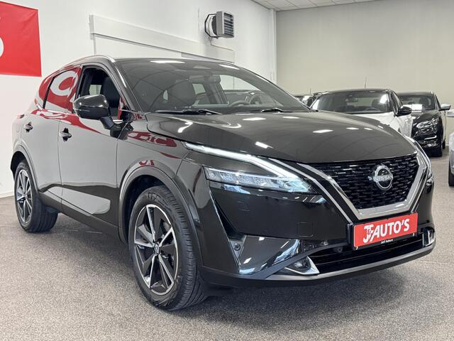 Nissan QASHQAI 1.3 MHEV Xtronic TEKNA, GROOT NAVIGATIE, CAMERA, PANORAMA, LEER