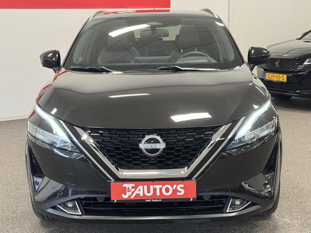 Nissan QASHQAI 1.3 MHEV Xtronic TEKNA, GROOT NAVIGATIE, CAMERA, PANORAMA, LEER