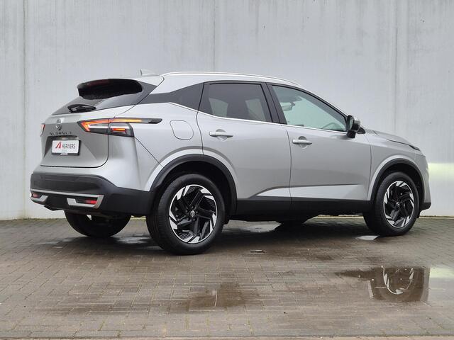 Nissan QASHQAI 1.3 MHEV Xtronic N-Connecta / Trekgewicht 1800 Kg / Apple Carplay Android Auto / Adaptief cruise control / Lichtmetalen wielen 18" / Rondomzicht camera / Cold Pack /