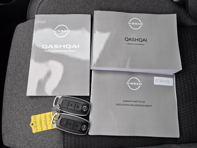 Nissan QASHQAI 1.3 MHEV Xtronic N-Connecta / Trekgewicht 1800 Kg / Apple Carplay Android Auto / Adaptief cruise control / Lichtmetalen wielen 18" / Rondomzicht camera / Cold Pack /