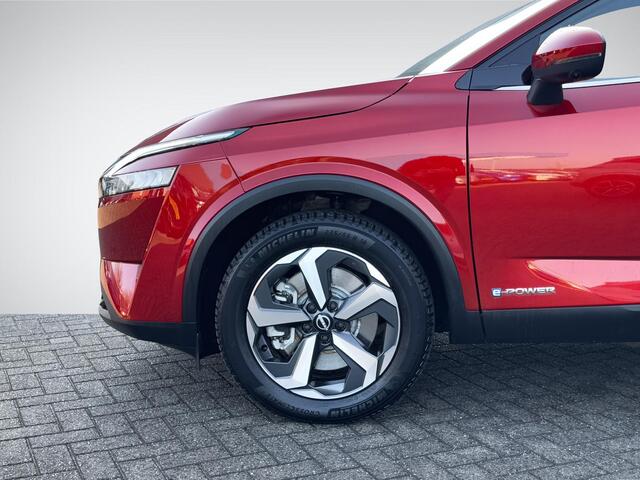 Nissan QASHQAI 1.5 e-Power N-Connecta Design Pack | Trekhaak | Panoramadak | Navigatie | 360° Camera | Apple Carplay/Android Auto | Dodehoek | Adapt. Cruise Control | Rijklaarprijs!