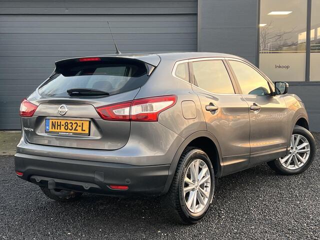 Nissan QASHQAI 1.2 Acenta 2e Eigenaar,Trekhaak,Clima,Cruise,Pdc voor+Achter,LMV,6 Bak,Apk tot 01-2026