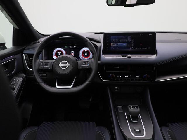 Nissan QASHQAI 1.3 MHEV Xtronic Tekna | Automaat | Panorama-dak | 360 Camera | Head-up display | Navigatie | Adapt. Cruise Control | Climate Control | 19" Lichtmetalen Velgen |