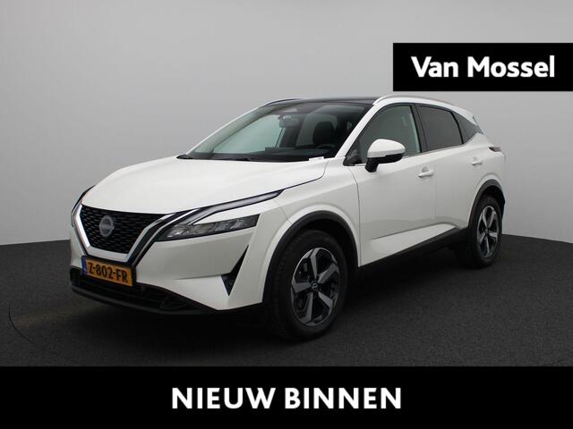 Nissan QASHQAI 1.3 MHEV Xtronic N-Connecta | Panoramadak | Navigatie | 360 graden Camera | Adapt. Cruise Control | Climate Control | Apple Carplay/Android Auto | PDC |