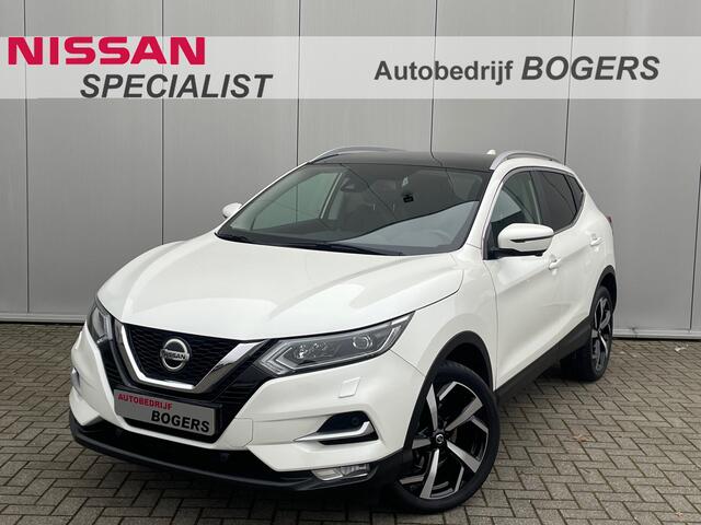 Nissan QASHQAI 1.3 DIG-T Premium Edition Navigatie, Panoramadak, Leder, 19"Lm, Afn. Trekhaak, LED, 360 Camera, Stoelverwarming