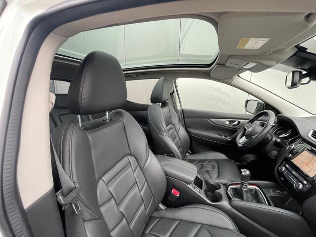 Nissan QASHQAI 1.3 DIG-T Premium Edition Navigatie, Panoramadak, Leder, 19"Lm, Afn. Trekhaak, LED, 360 Camera, Stoelverwarming