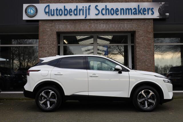 Nissan QASHQAI 1.3 MHEV Xtronic N-Connecta CARPLAY 360-CAMERA RUIT/STUUR/STOELVERWARMING DAB 18"LMV 2xKEYLESS DODEHOEK/VERKEERSBORDDETECTIE ENZ.