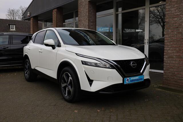 Nissan QASHQAI 1.3 MHEV Xtronic N-Connecta CARPLAY 360-CAMERA RUIT/STUUR/STOELVERWARMING DAB 18"LMV 2xKEYLESS DODEHOEK/VERKEERSBORDDETECTIE ENZ.
